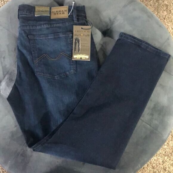 NWT Men's Urban Star Jeans Relaxed Fit 44x33 - Picture 2 of 6